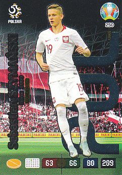 Sebastian Szymanski Poland Panini UEFA EURO 2020 FANS - Wonderkid #250